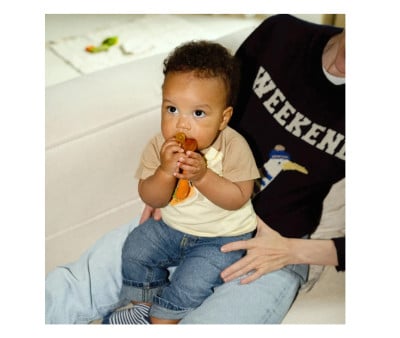 Pacifier Clip Cathy the Carrot