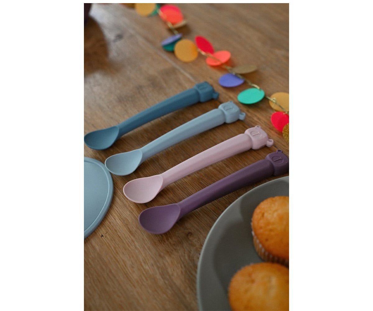 Set de Cuillères en Silicone Lili Ocean