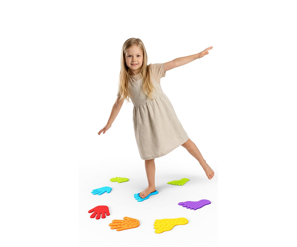 Gioco Sensoriale Soft BiBi Sensory Hands & Feet