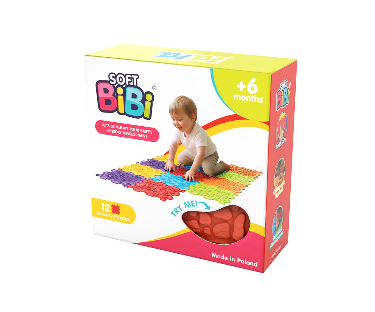 SoftBi Sensory Mat 12 Pieces