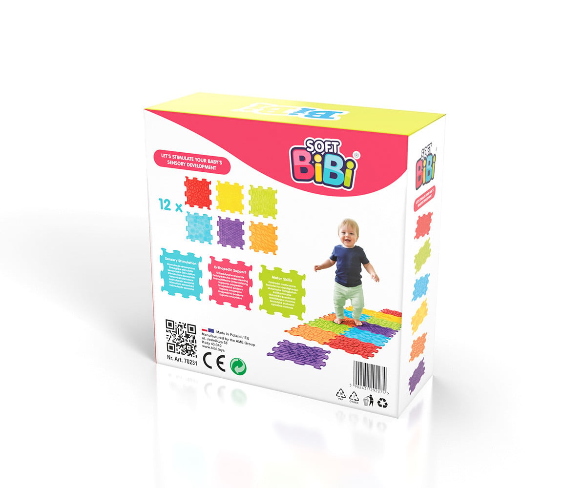 SoftBi Sensory Mat 12 Pieces