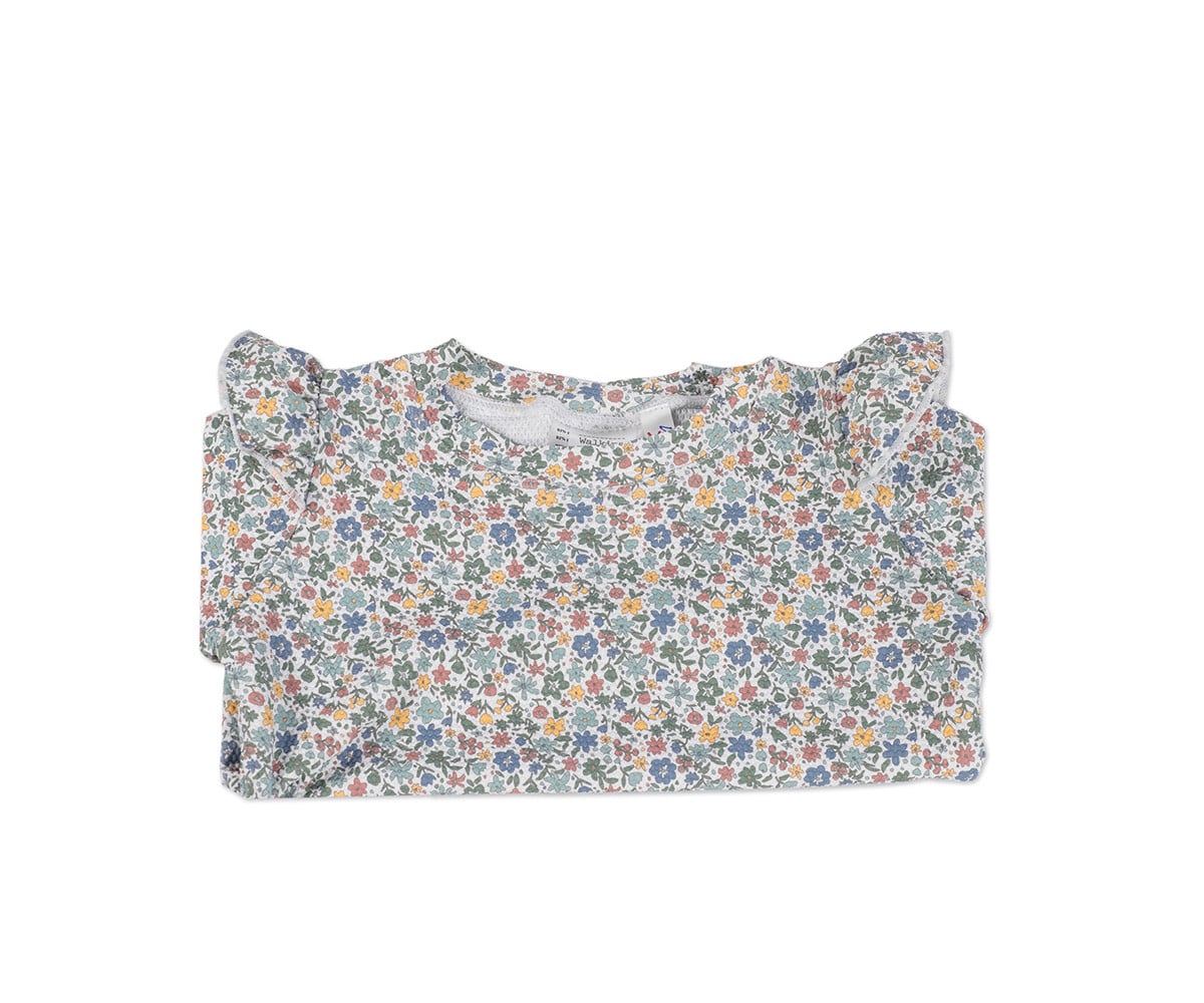 Camiseta de proteção solar Flowers