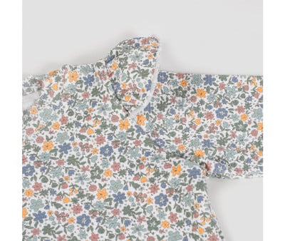 Camiseta de proteção solar Flowers