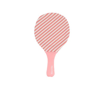 Neoprene Beach Paddles with Ball Stripes Bloom & Blush
