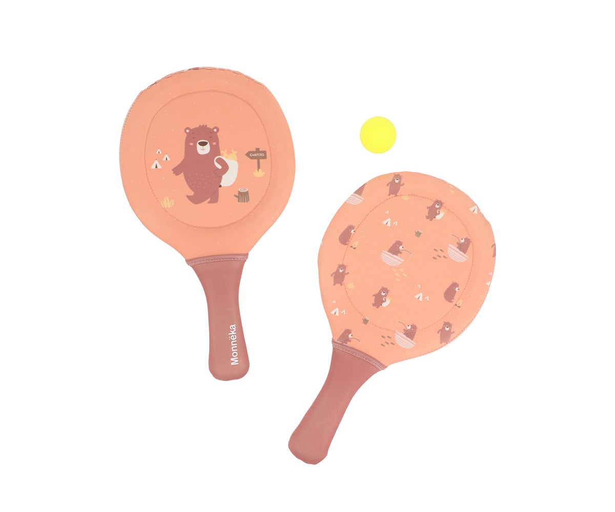Neoprene Beach Paddles with Ball Camping