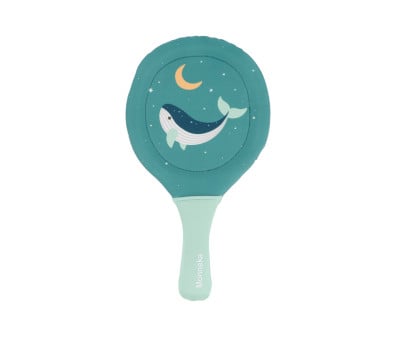 Palas de Playa Neopreno Whale Teal con Pelota