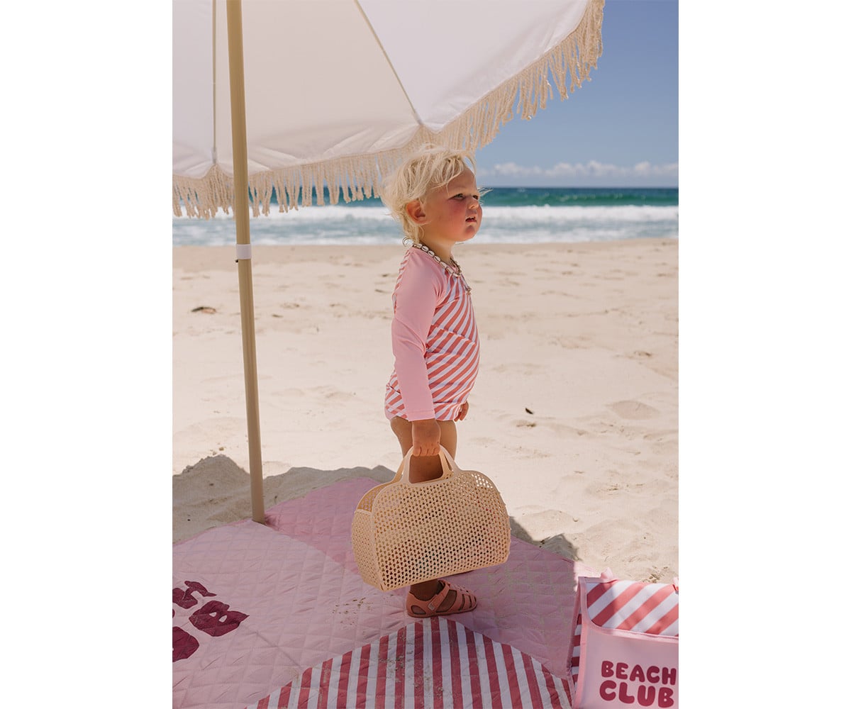 Camiseta Protección Solar Manga Larga Stripes Bloom & Blush