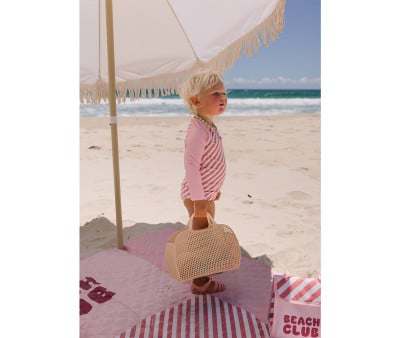 Camiseta Protección Solar Manga Larga Stripes Bloom & Blush