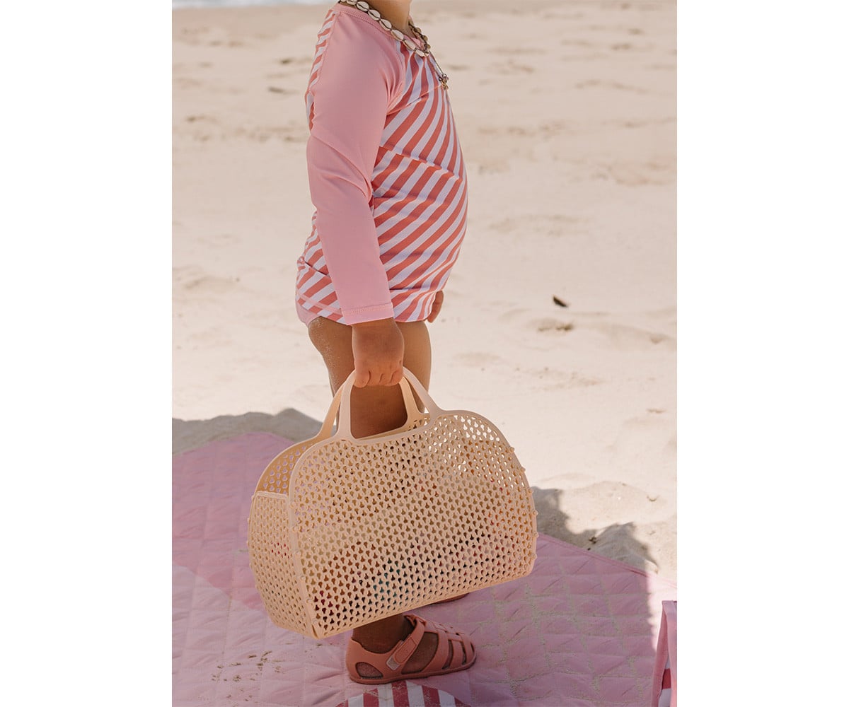 Camiseta Protección Solar Manga Larga Stripes Bloom & Blush