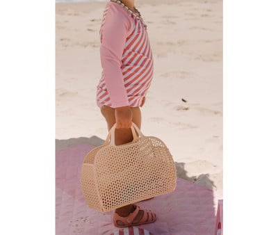 Camiseta Protección Solar Manga Larga Stripes Bloom & Blush