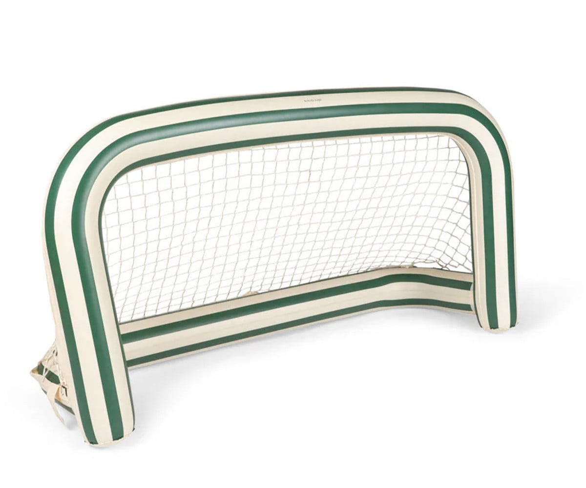 Inflatable Floating Goal Green Stripe