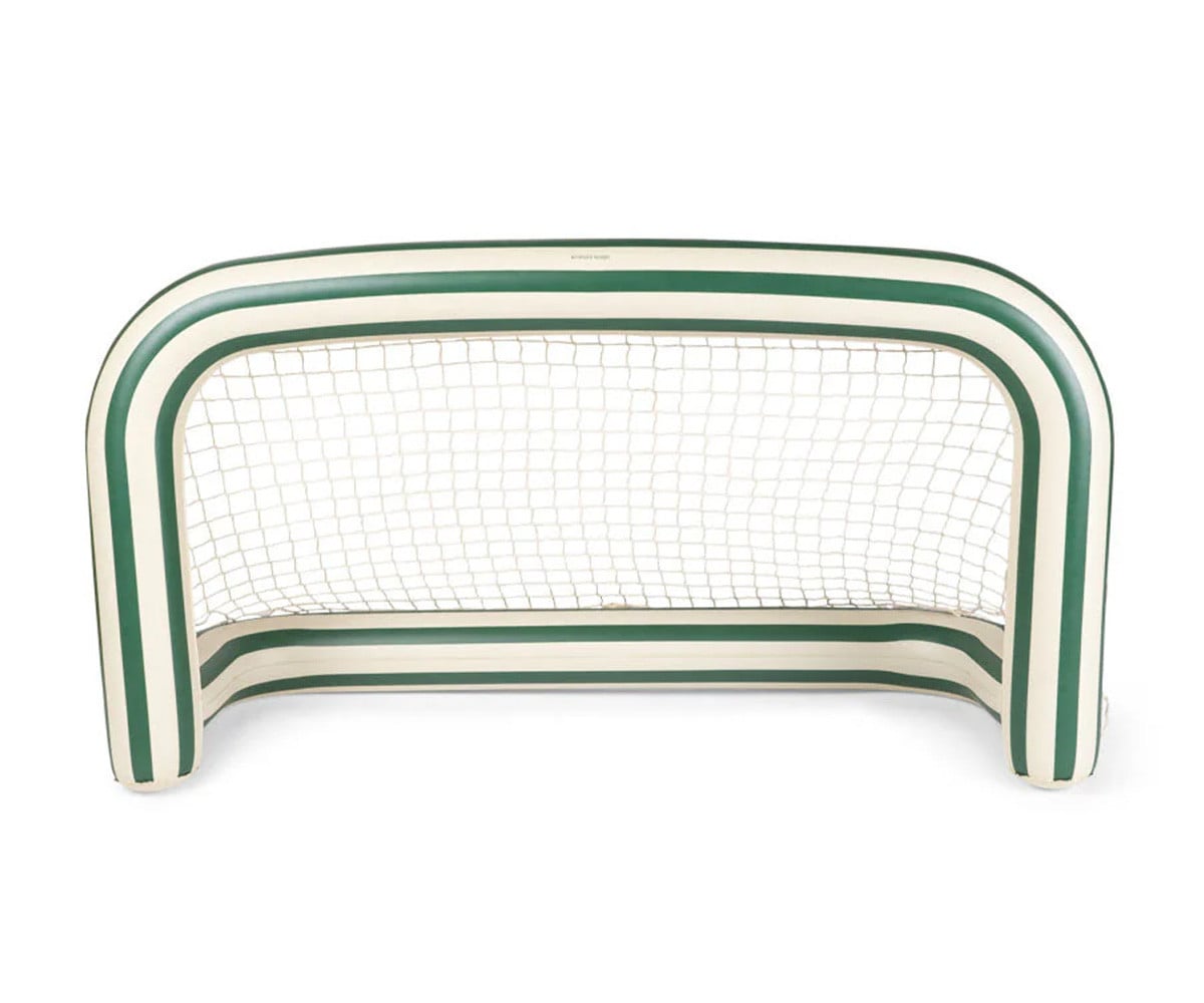 Inflatable Floating Goal Green Stripe