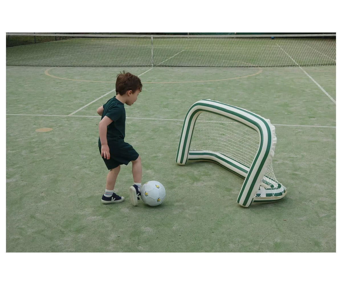 Inflatable Floating Goal Green Stripe