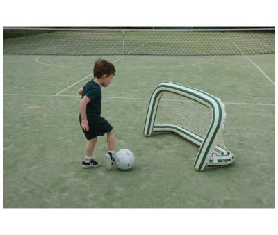 Inflatable Floating Goal Green Stripe