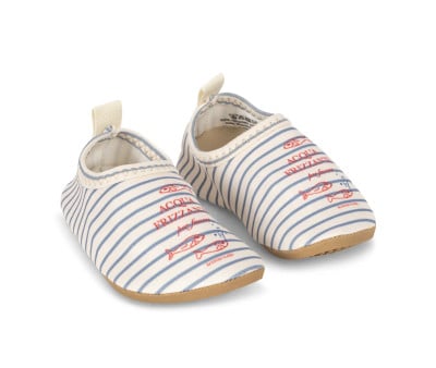 Sapatinhos Antiderrapantes Aster Stripe Blue