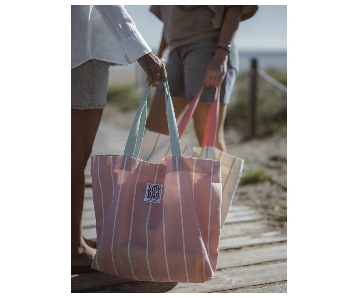 Bolsa Mallorca Familiar Coral Personalizable