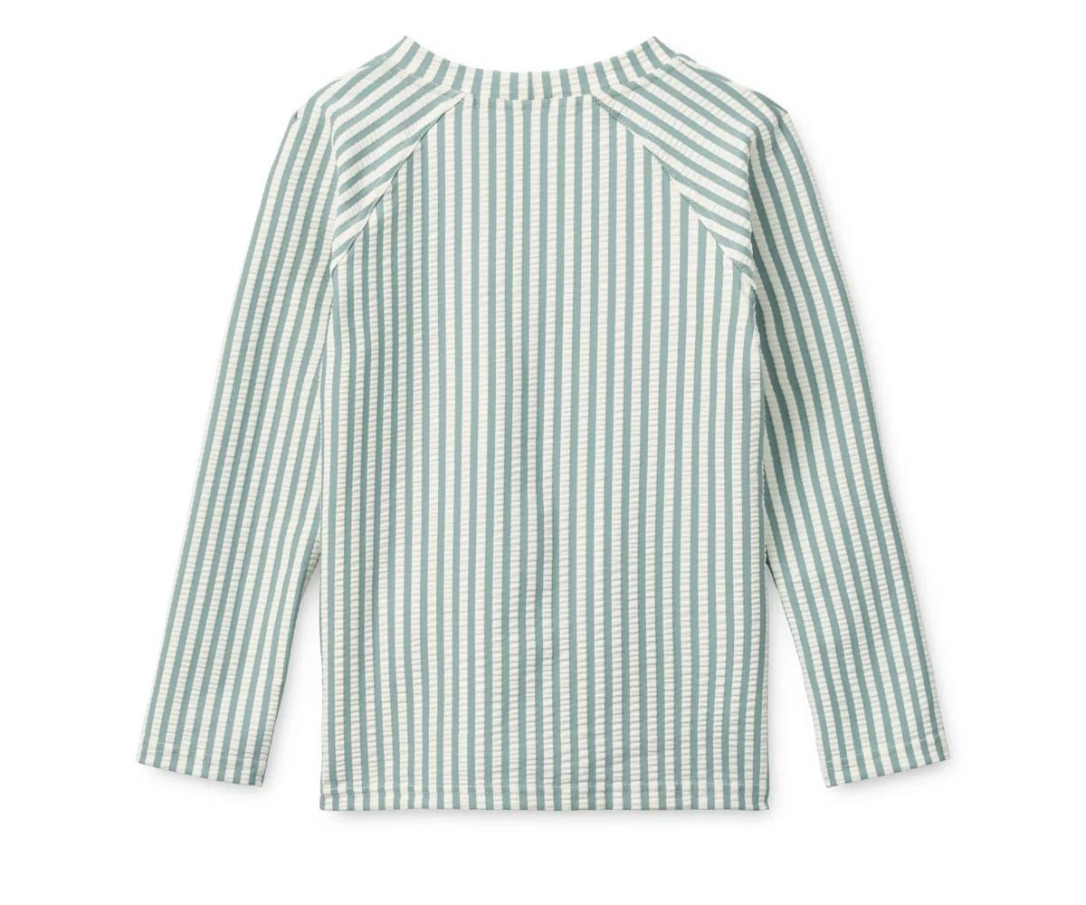 Noah Long Sleeved Sun Protection T-Shirt Peppermint / Sandy