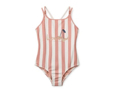 Bañador Suna Coral Blush/Creme de la Creme Stripe