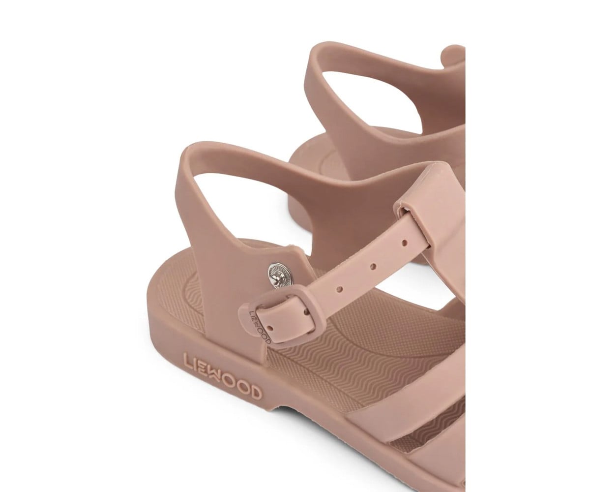 Sandales de Plage Bre pour Enfants avec Breloques Peach/Dark Rose