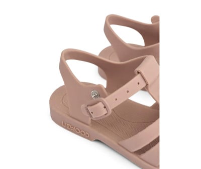 Sandales de Plage Bre pour Enfants avec Breloques Peach/Dark Rose