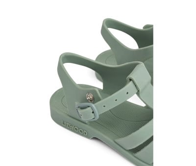 Bre Jelly Sandals with Charms Pufferfish / Peppermint
