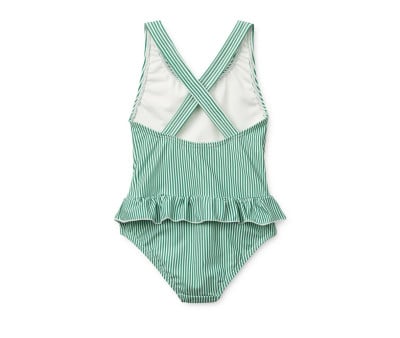 Amara Striped Swimsuit Bright Garden / Creme de la Creme