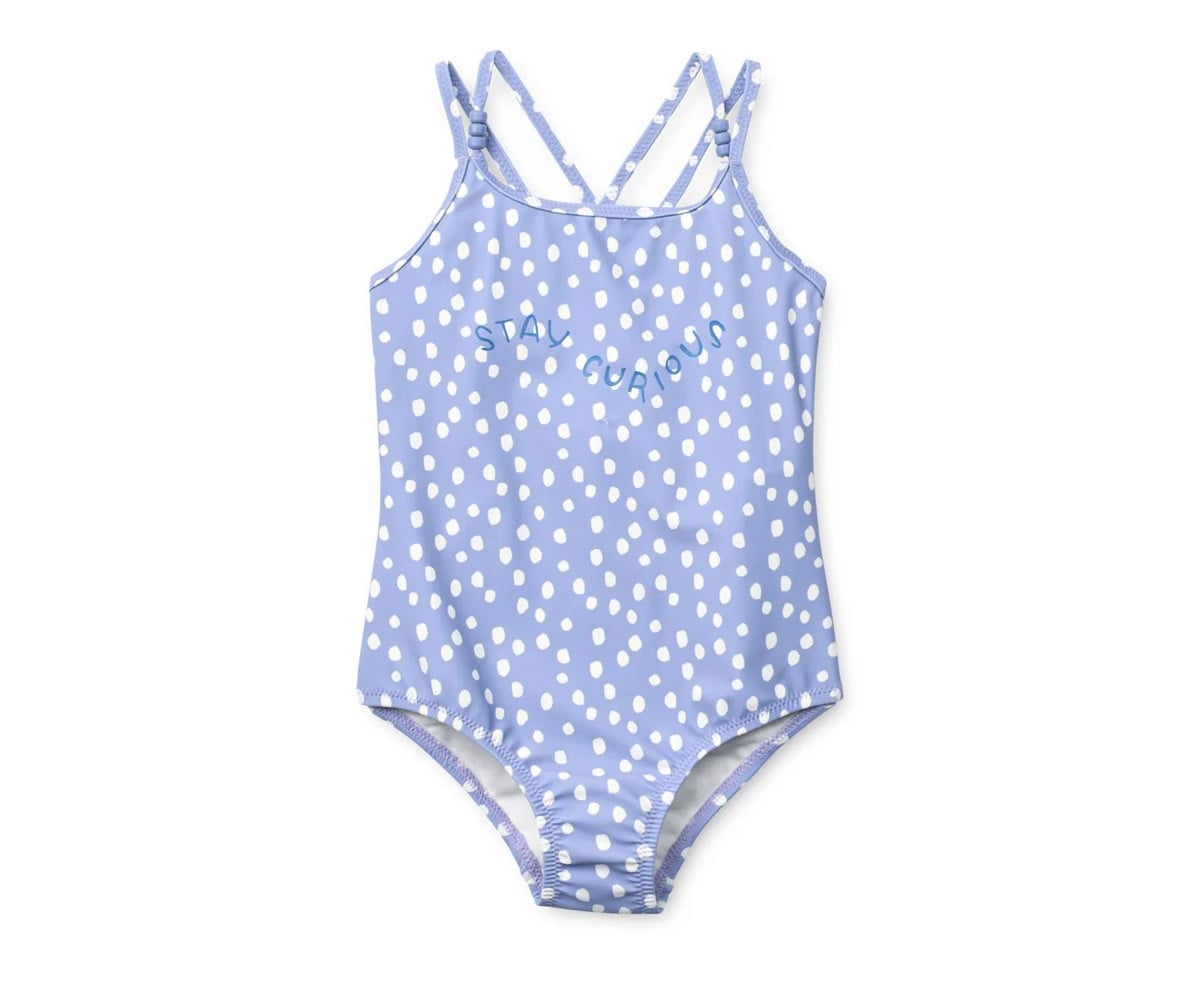Suna Swimsuit Dot / Dusty Lavender