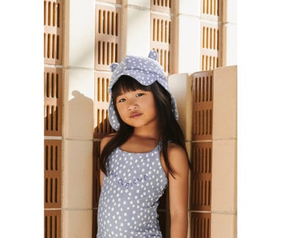 Suna Swimsuit Dot / Dusty Lavender