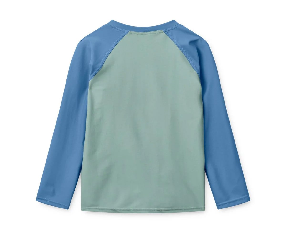 T-Shirt Anti UV Noah à Manches Longues Boards/Light Peppermint