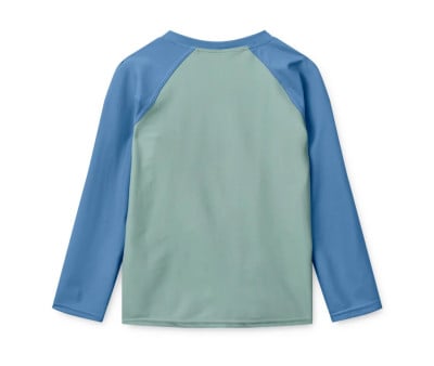 T-Shirt Anti UV Noah à Manches Longues Boards/Light Peppermint