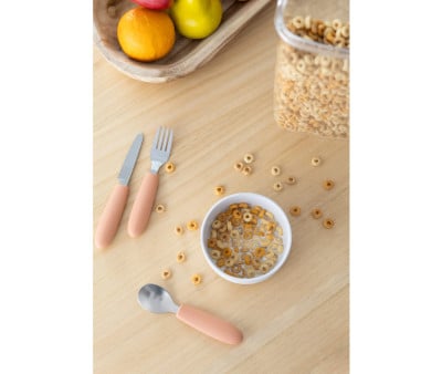 Set Posate Kiddikutter Peach Fuzz