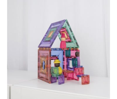 Construção do portal Connetix Pastel 48 peças