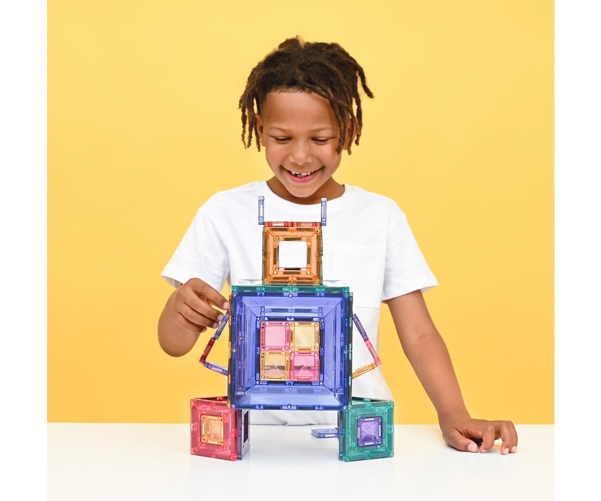 Construção do portal Connetix Pastel 48 peças