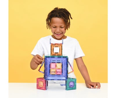 Construção do portal Connetix Pastel 48 peças