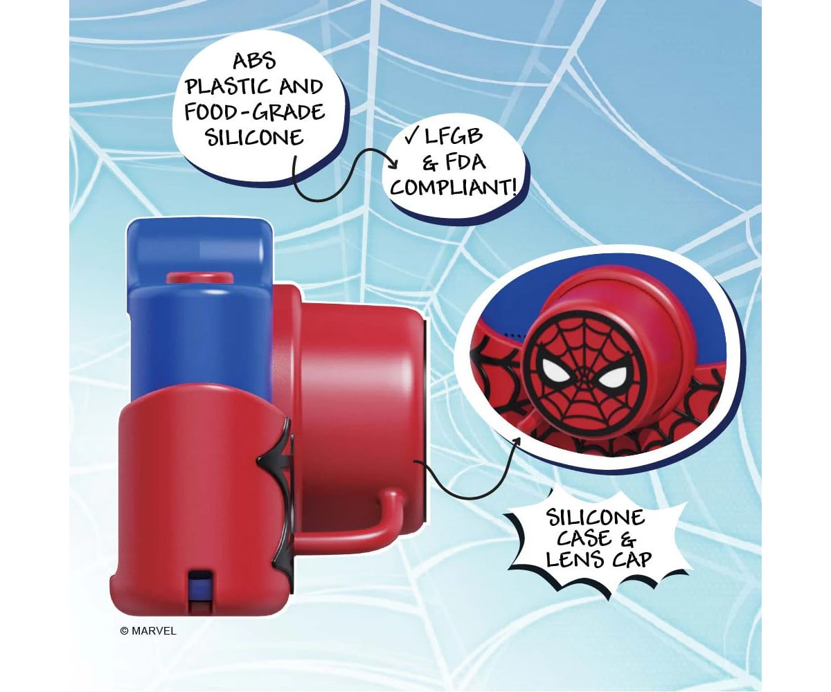 Cámara Digital con Tapa Kiimento Spiderman