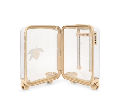 Valigia Cabina Trasparente Lemon