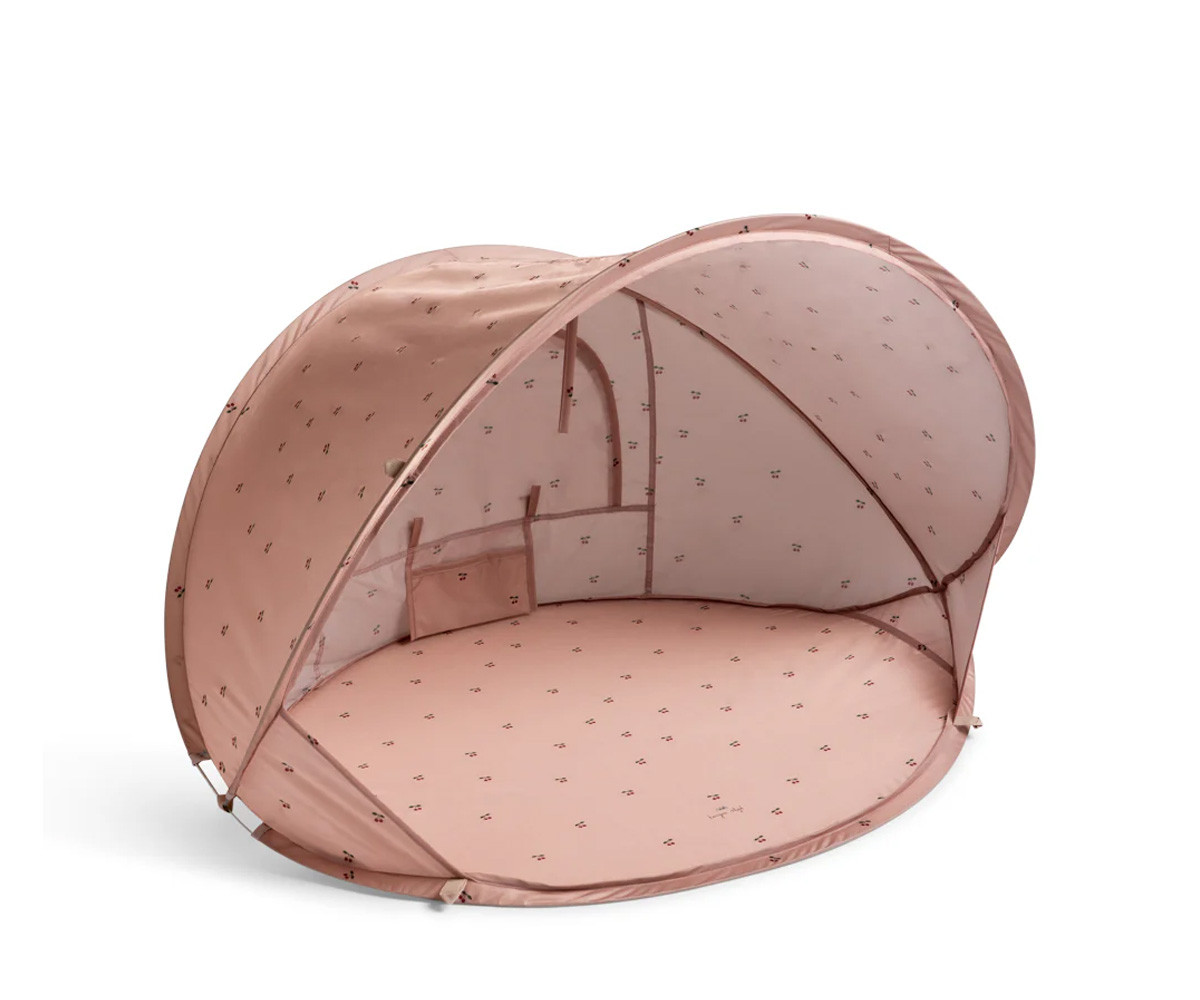 Mini Sun Protection Pop-Up Beach Tent Cherry