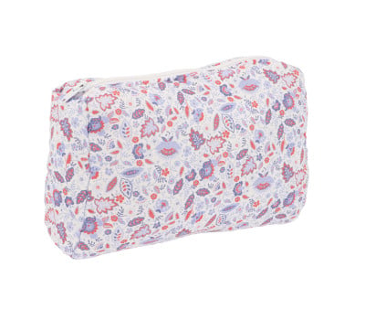 Neceser Acolchado Flower Blue