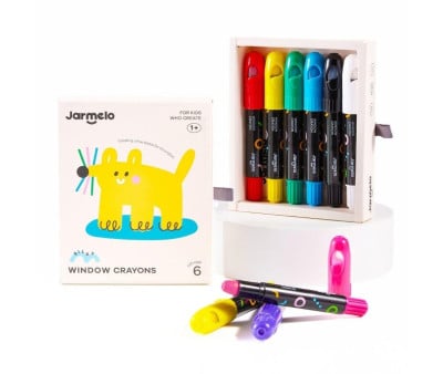 Crayones para Cristal, Azulejos y Papel 6 Colores