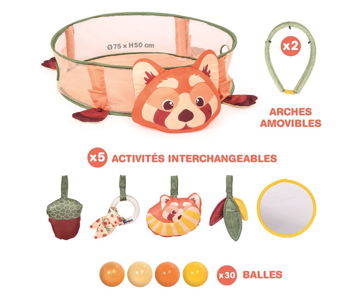Palestrina e Piscina con Palline Red Panda