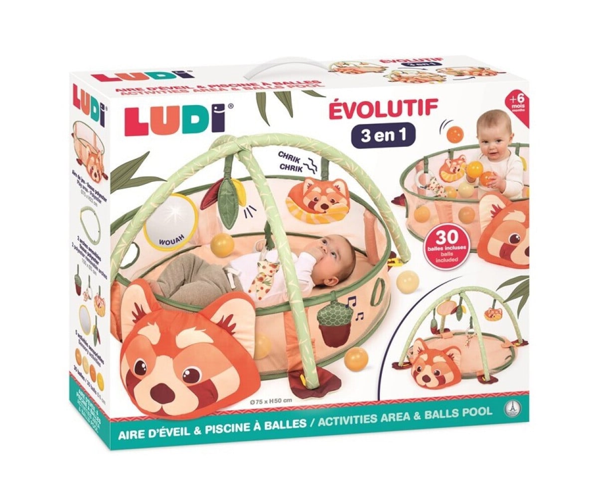 Palestrina e Piscina con Palline Red Panda