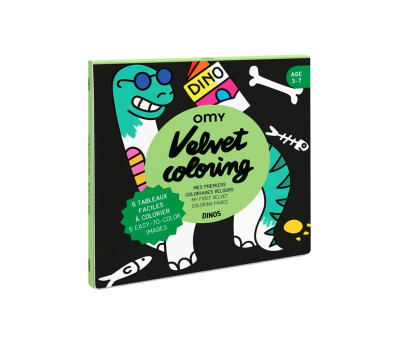 Velvet Coloring OMY Dinos