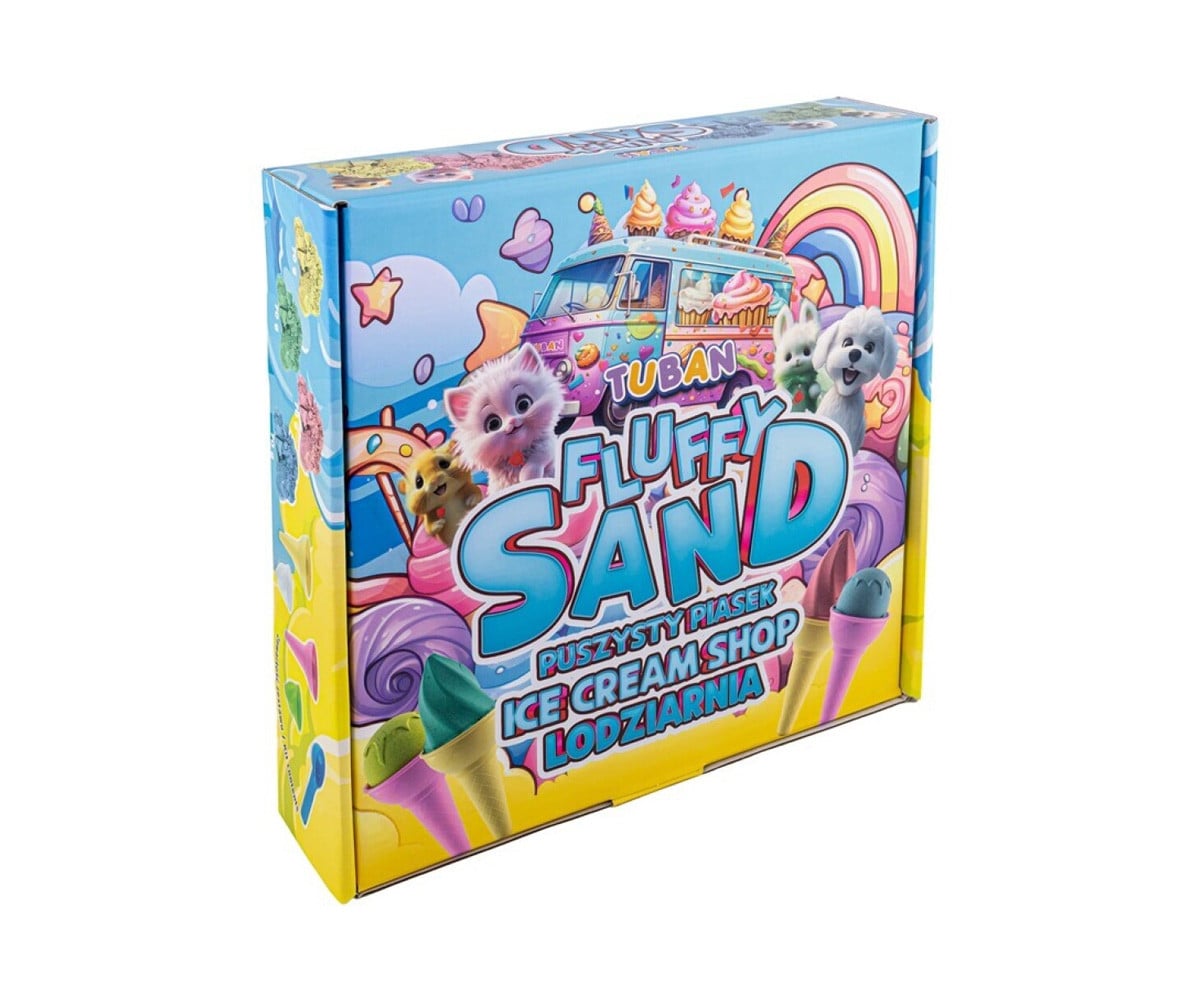 Set de Arena Mágica Heladería Fluffy