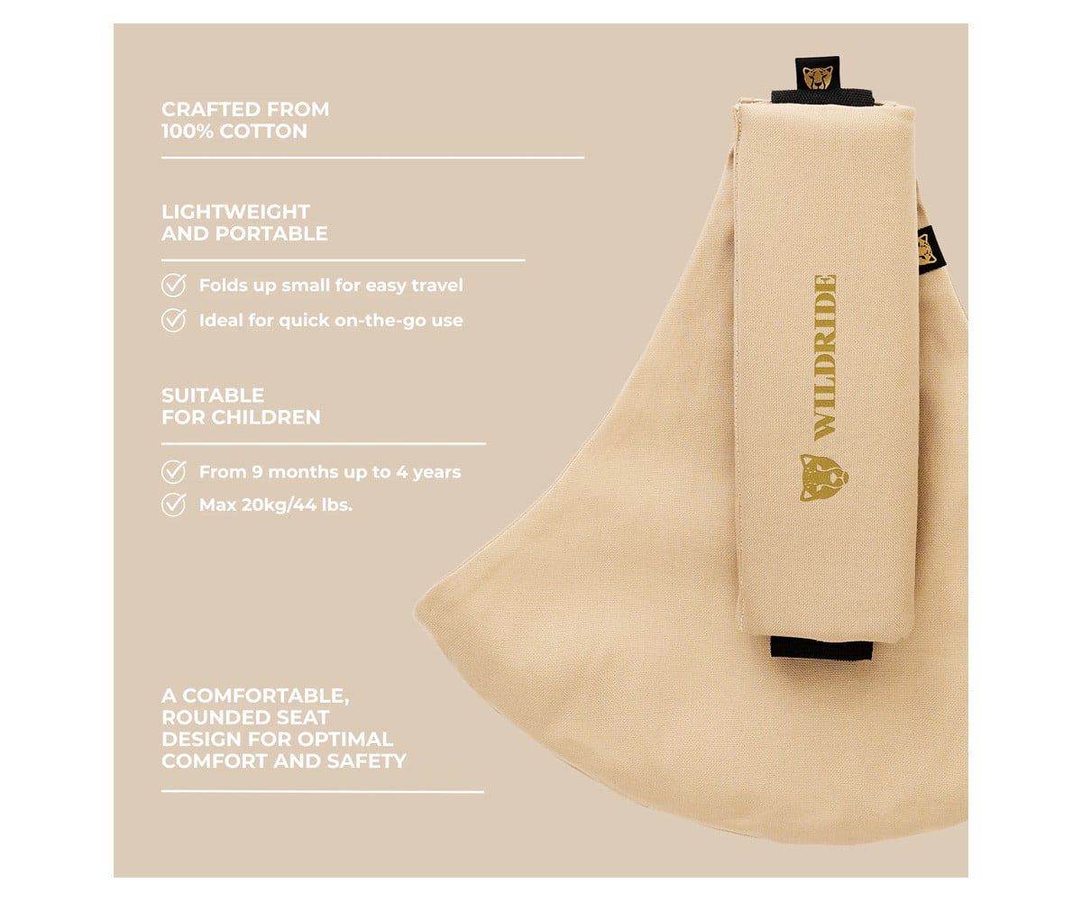 Portabebés Bandolera Wildride Beige