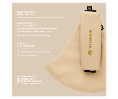 Portabebés Bandolera Wildride Beige