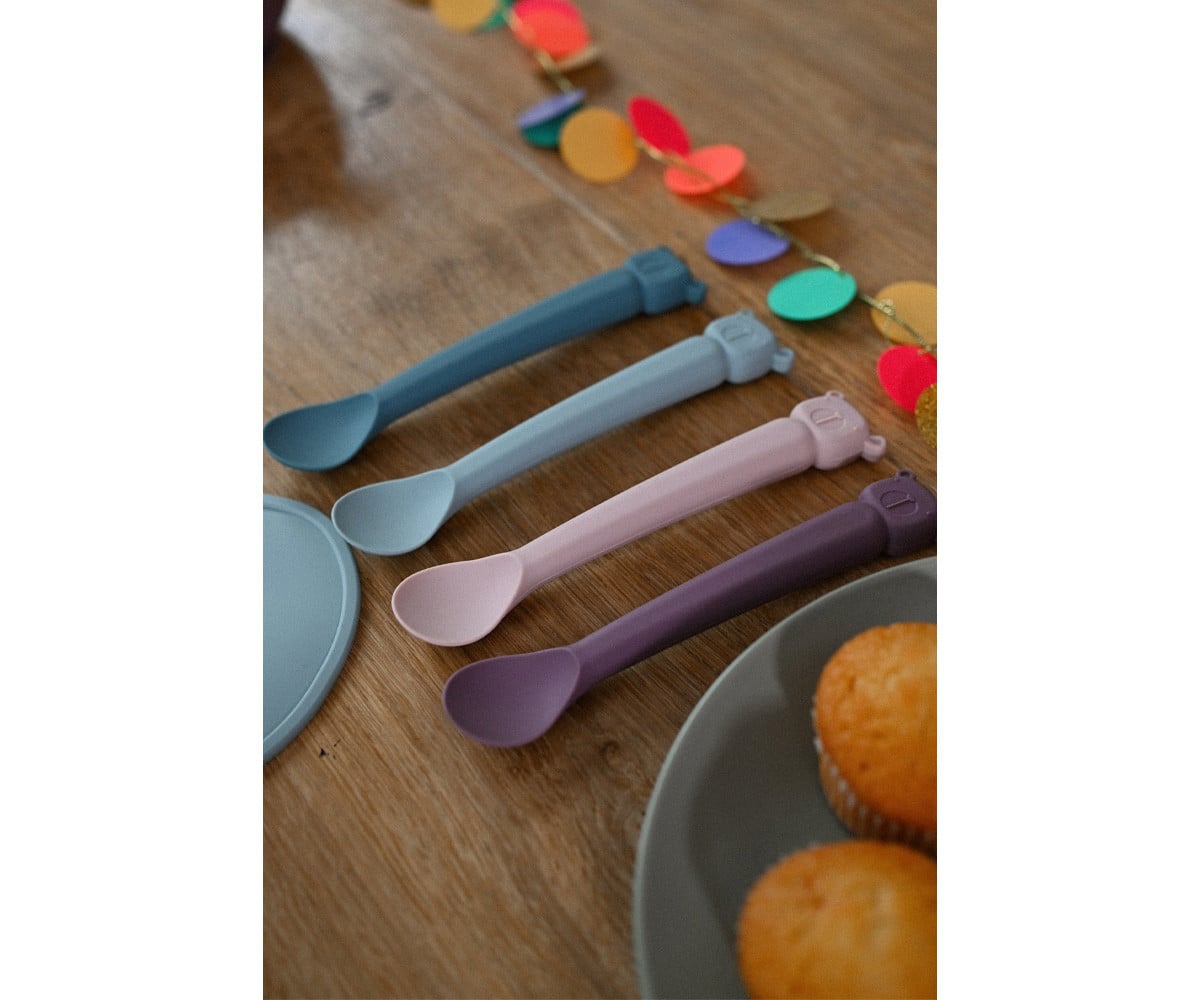 Set de Cuillères en Silicone Lili Plum