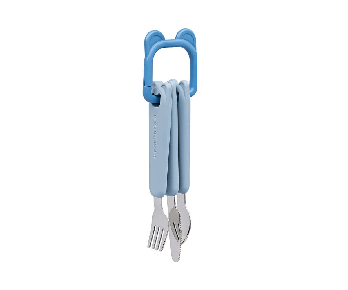 Set de Couverts avec Anneau Cobalt