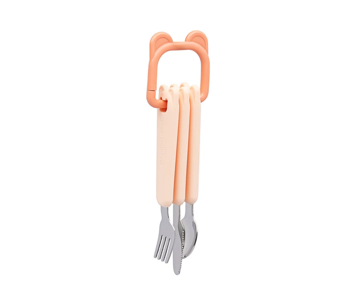 Set de Couverts avec Anneau Tangerine