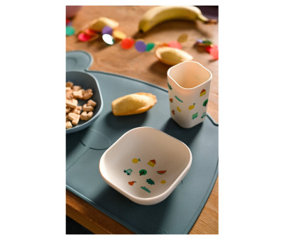 Conjunto de utensílios de mesa Tiny Bits Tangerine