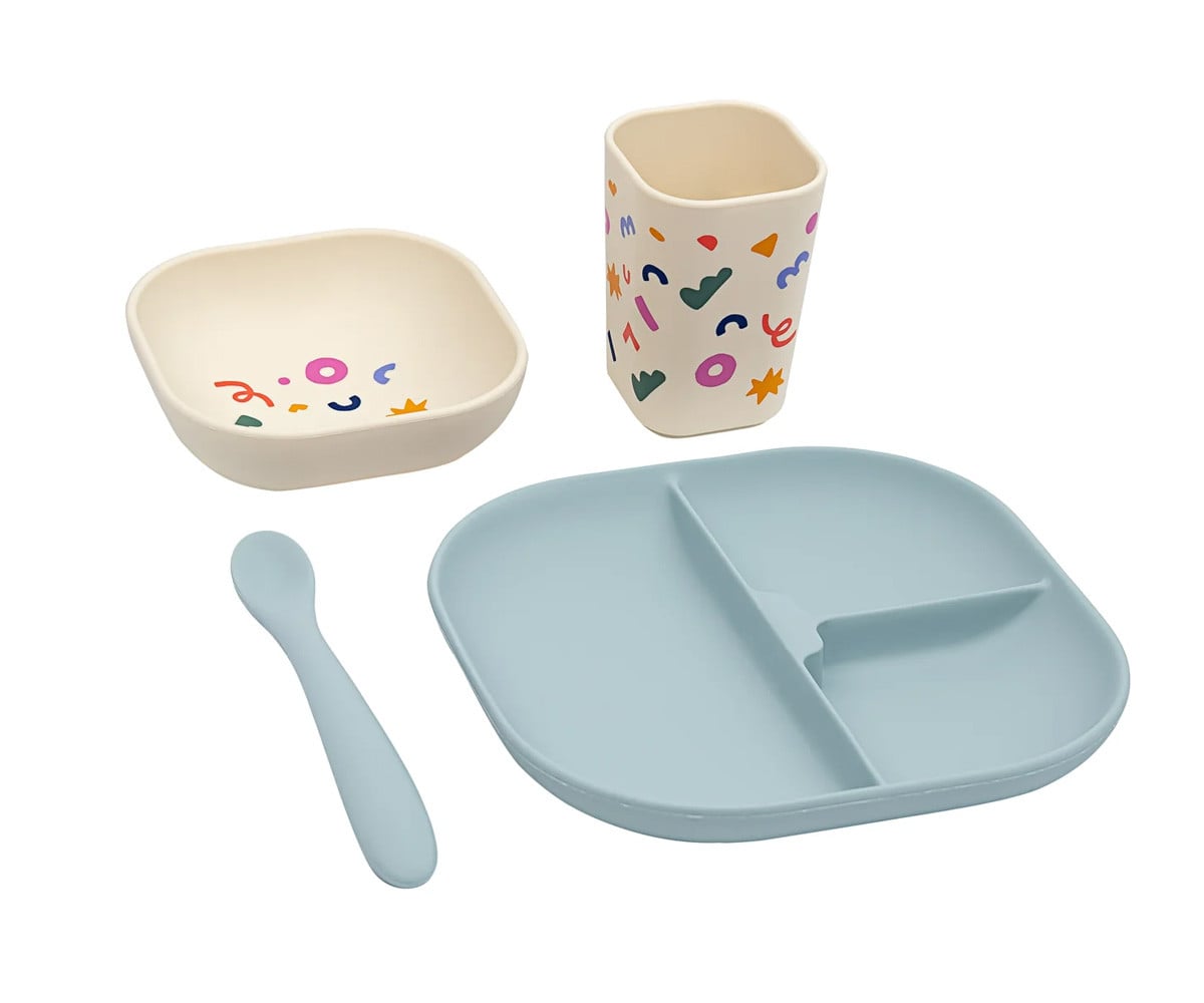 Conjunto de utensílios de mesa Confetti Cobalt
